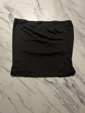 Black Micro Mini Pencil Skirt XS